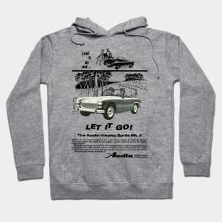 AUSTIN HEALEY SPRITE - advert Hoodie